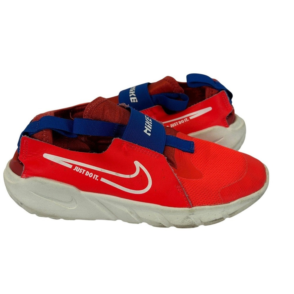 Nike Flex Runner 2 Kids 2.5Y University Red Blue Running Shoes DJ6040-601
